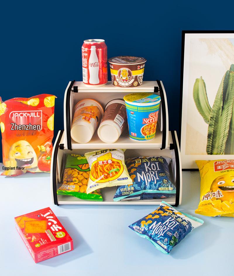 Nordic Retro Bread Box: Stylish Tableware and Baking Storage Rack