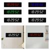 Wall Hanging Alarm Clock Bedroom Large Numbers LED Digital Clock Large Screen Display for Teens Hotel Living Room Studio Gym