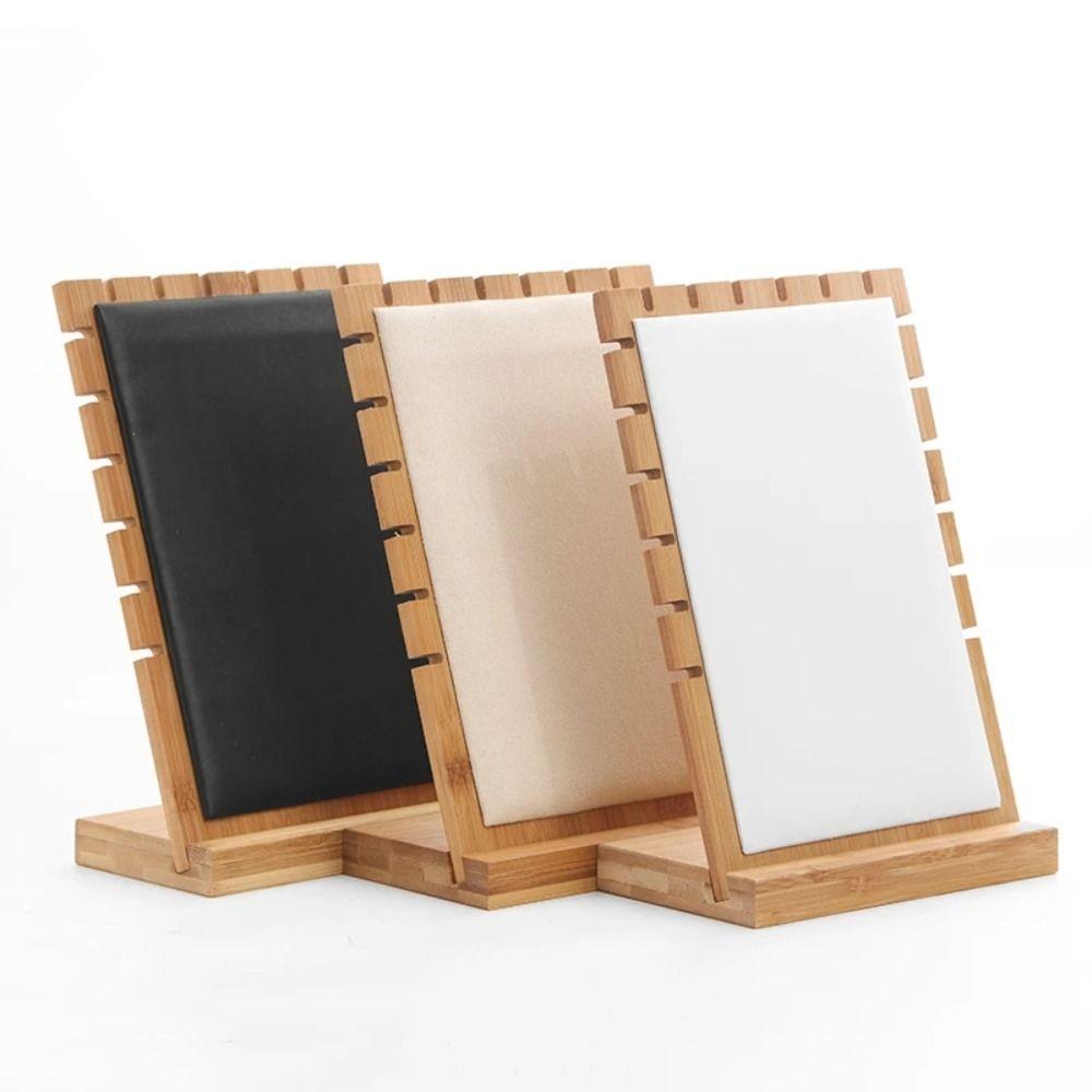 Showing Rack Wood Necklace Display Rack Women Jewelry Holder Jewelry Display Rack Display Stand