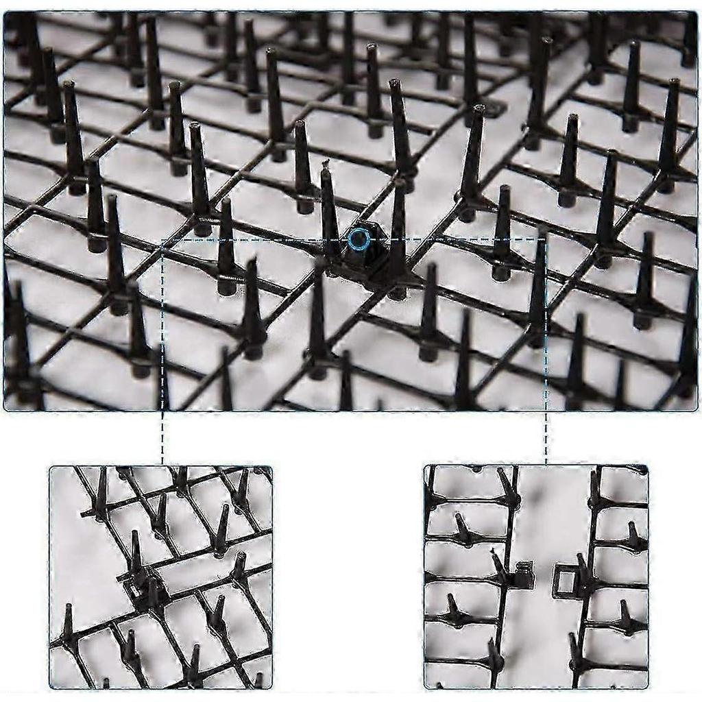 Tapis Anti-Chat d'Epine Grille De Jardin Anti Chiens, Chats Animaux De Compagnie 200 X 30 Cm 2025 2025