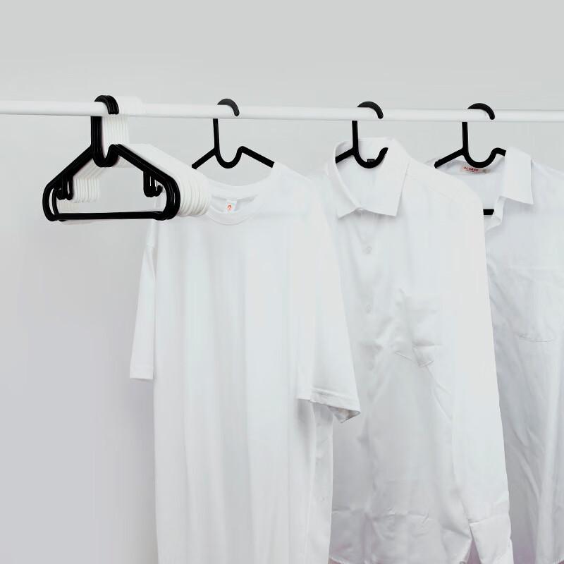 Changshen Black Household Clothes Hangers (10-Pack)
