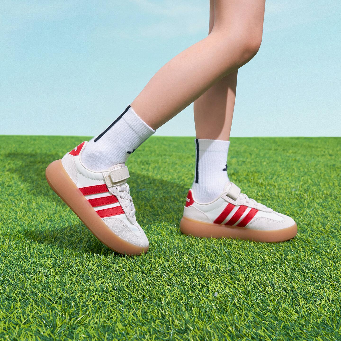 adidas Barreda Decode Off White Better Scarlet Alumina (PS) 33.5