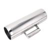 Guiro Instrument 32x10cm Stainless Steel Latin Percussion Instrument Metal Guiro Shaker with Scraper