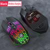 T500 2.4G Wireless Gaming Mouse 1600DPI Rechargeable Optical Silent Mouse With Rainbow Backlit 7 Buttons