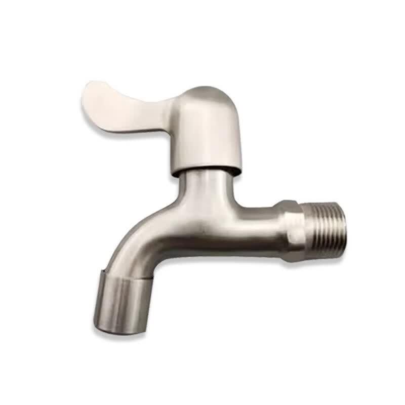 304 Stainless Steel Extended Mop Sink Faucet