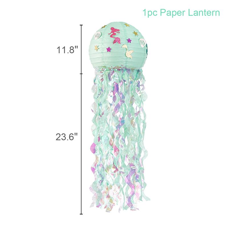 Little Mermaid Tablecloth Mermaid Tail Disposable Tableware Mermaid Birthday Party Decoration Baby Shower Girl Birthday Decor