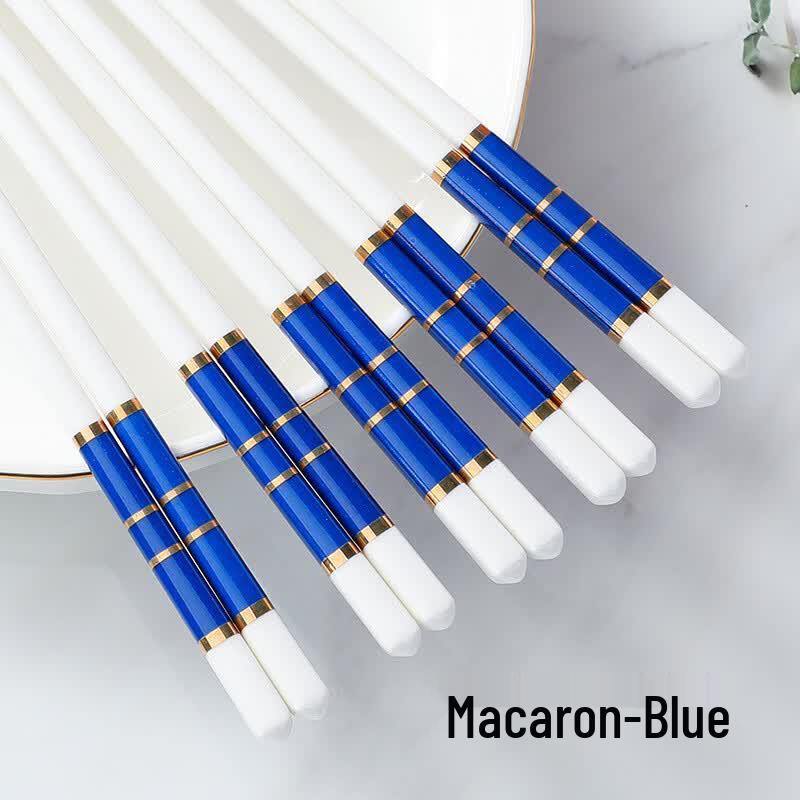 Macaron Color Ceramic Chopsticks Set