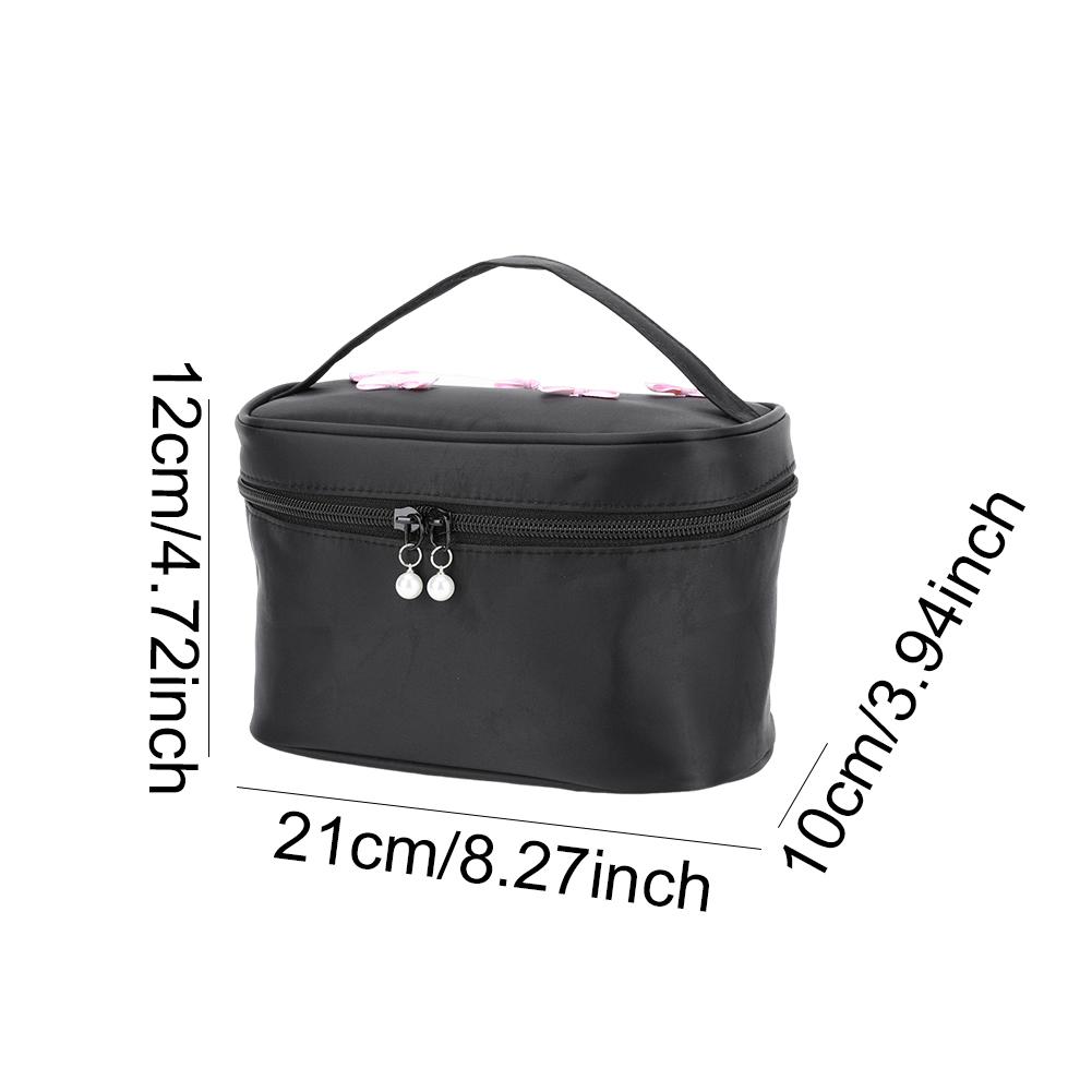 Travel Makeup Bag Bow for Women Cute Makeup Organizer Toiletry Bag Storage Bag for Travel Essentials