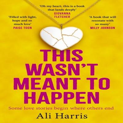 This Wasnt Meant To Happen by Ali Harris Paperback Book 9780008708467