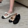 Little Fragrance Bow Mary Jane Single Shoe Ballet Flats