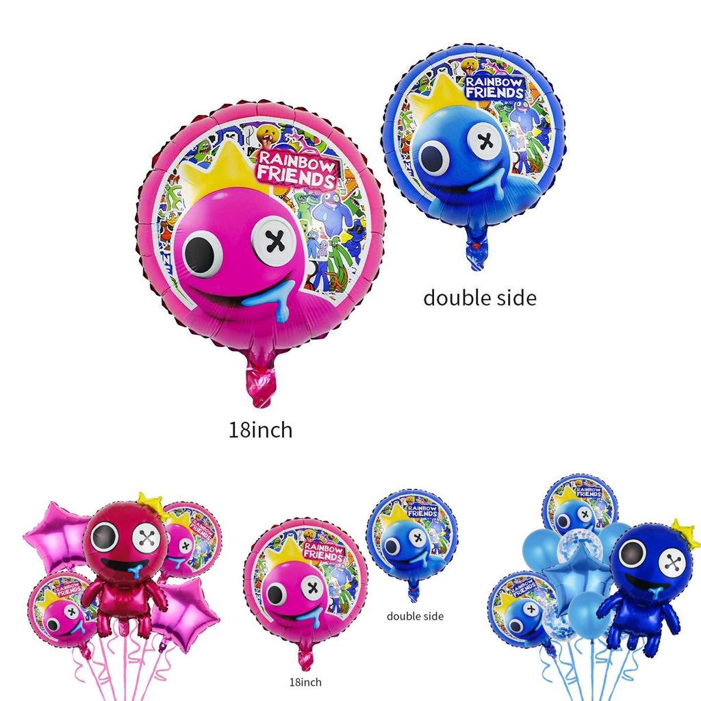 Roblox Rainbow Friends Reusable Ballons Xmas Birthday Party Prop Home Decorations