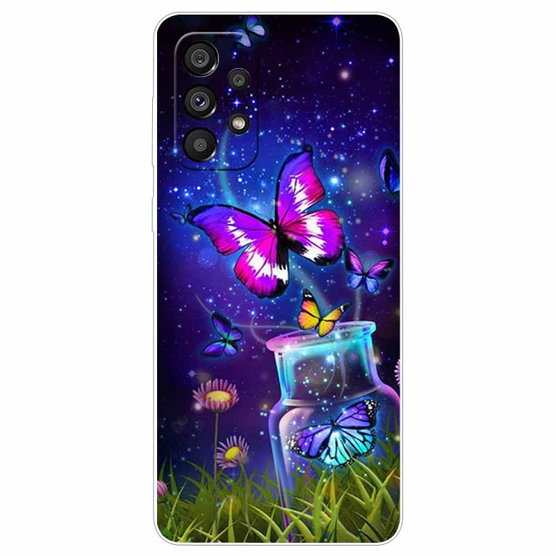 For Samsung A33 5G Case 2022 TPU Soft Printing Clear Slim Silicone Coque Cover for Samsung GalaxyA33 5G Cases Para Shell A 33 5G