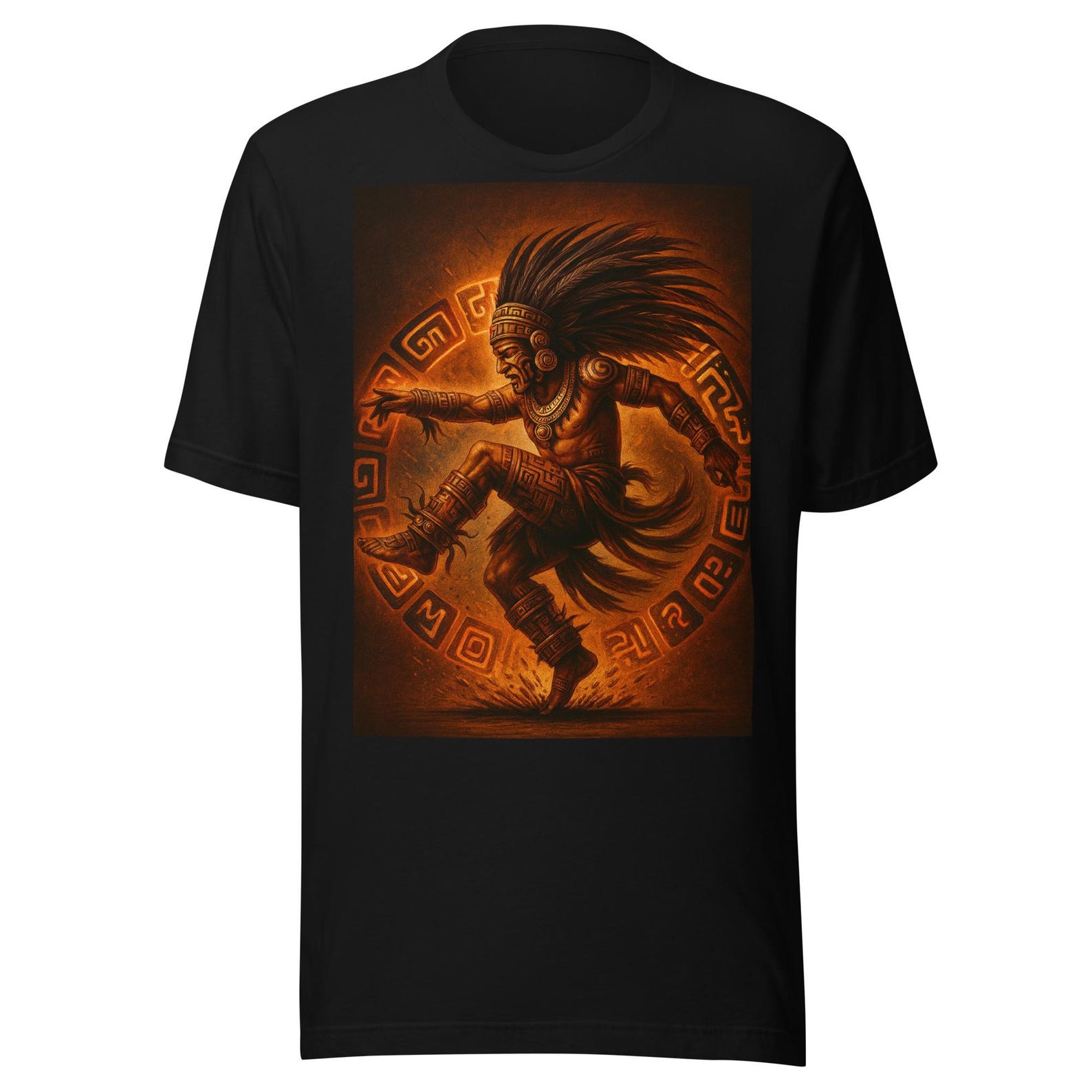 Aztec Dance Vintage Unisex t-shirt 3XL