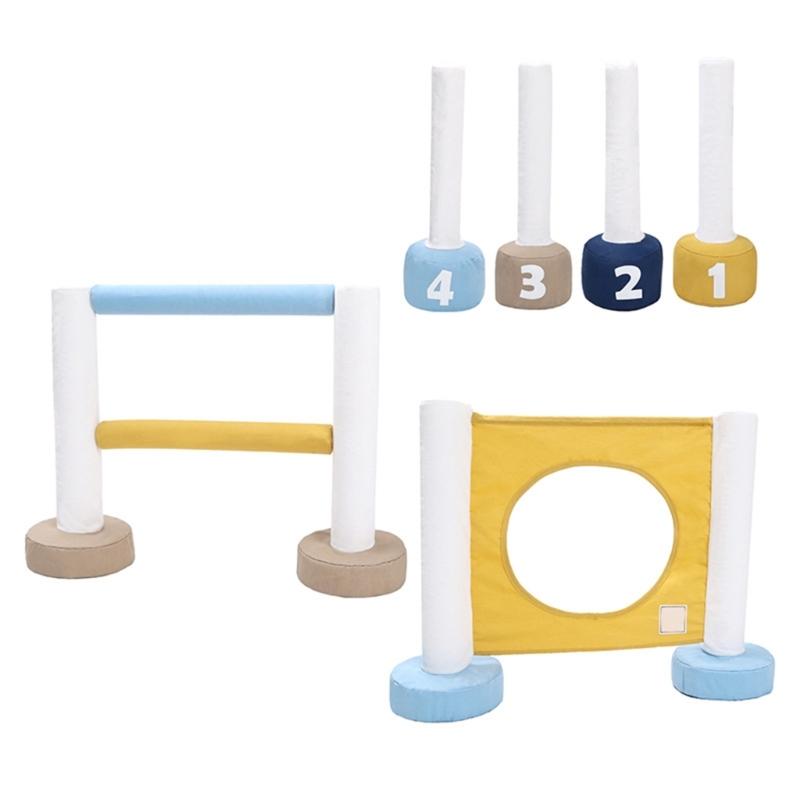 

No Tool Assembly Dog Obstacle Course Training Set Pet Indoor Game for Agility Exercise and Active Playtimes 1