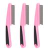 Professional Flea Face Comb Stainless Steel Remove   Ergonomic Pet Grooming Flea Comb
