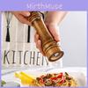 And Salt Cooking Pepper Grinder Hand Movement Oak Wood Pepper Mill Kitchen Tool