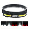 Multifunctional COB light Professional Powerful Cycling Hiking Outdoor Rechargeable LED lamp Mounted Lamp