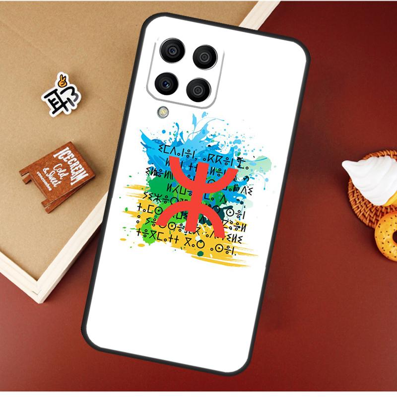 Amazigh Berber Flag Case For Samsung Galaxy M21 M20 M23 M31 M11 M54 M14 M34 M13 M52 M32 M12 M16 M36 M56 M15 M55