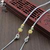 Adjustable Necklace Cord for Tianzhu Beeswax Pendant and Good Luck Bead