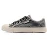 Men's Casual Distressed White Leather Shoes - Lightweight, Soft Sole, Versatile Fashion Sneakers X511