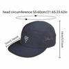 Embroidered Letter 5 Panel Baseball Cap Contrast Color Sun Hat Casual Sports Cap  Unisex