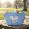 Cartoon Rabbit Storage Basket Large Capacity Candy Gift Bag Easter Rabbit Basket Kids Supplies