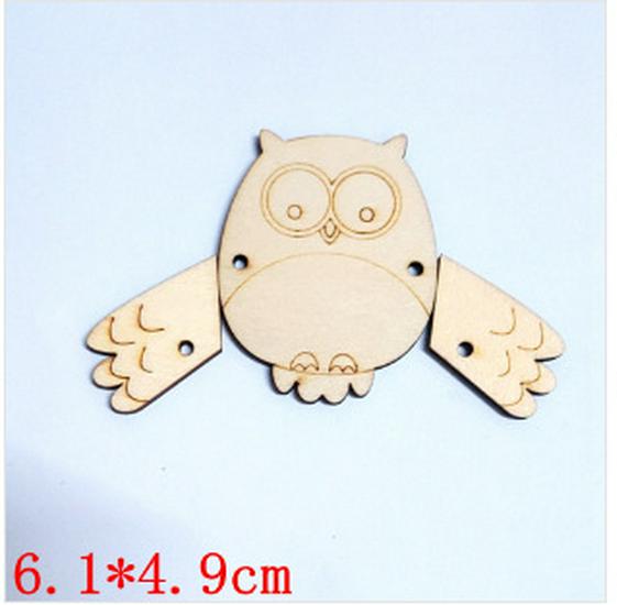 Hand-Painted DIY Busy Board: Educational Wooden Gears & Clock Ornament for Teaching and Decoration