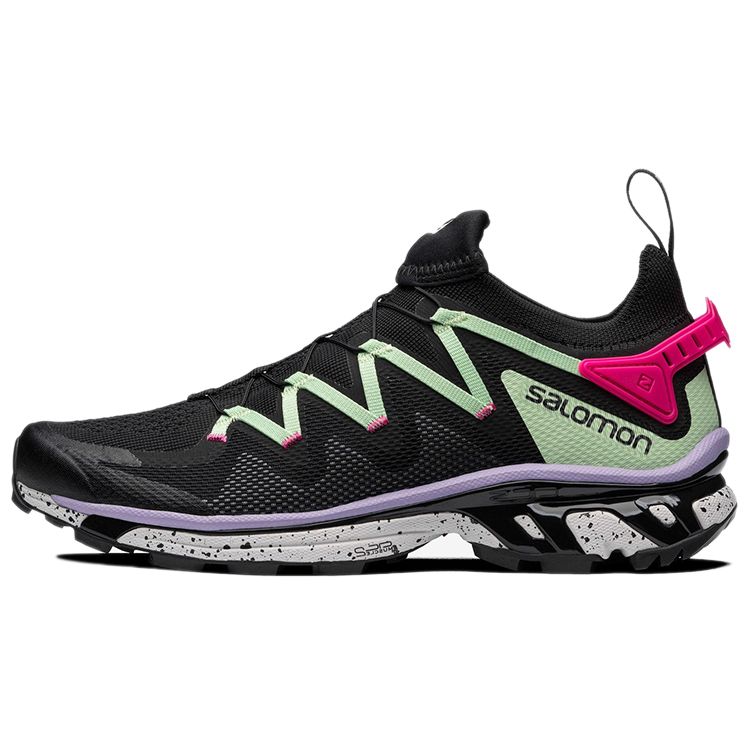

Salomon Xt-Rush Sports Daily Fabric Shock Absorption Non-Slip Breathable Low-Top Running Shoes Unisex Sneakers Black Blue 416054 42⅔