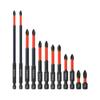 12 Pieces Non-Slip Magnetic Batch Head Electric Screwdriver Bits  for Electric and Hand Drivers