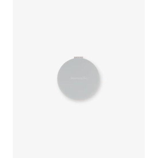 AfternoonTea LIVING Makeup Box FD53 Ribbon Compact Mirror Silver