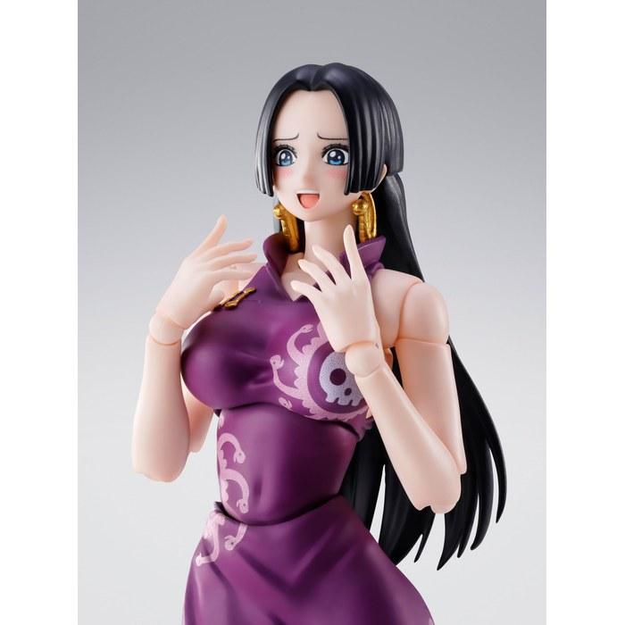 [Tamashii Nations] S.H.Figuarts ONE PIECE Boa Hancock -Marineford Summit War- Approx. 160mm PVC & ABS, Painted, Articulated Multicolor 6.3