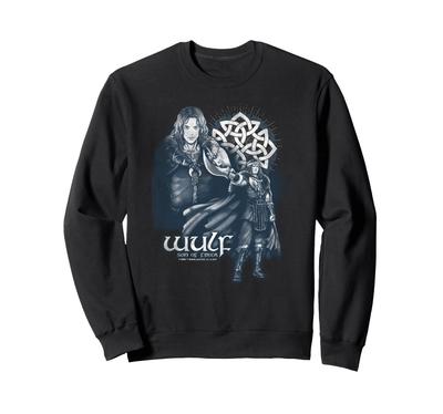Lord of the Rings - War of the Rohirrim-Wolf Swordpoint Sweatshirt