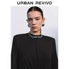 UR 2025 Autumn Women's Twisted Cutout T-Shirt