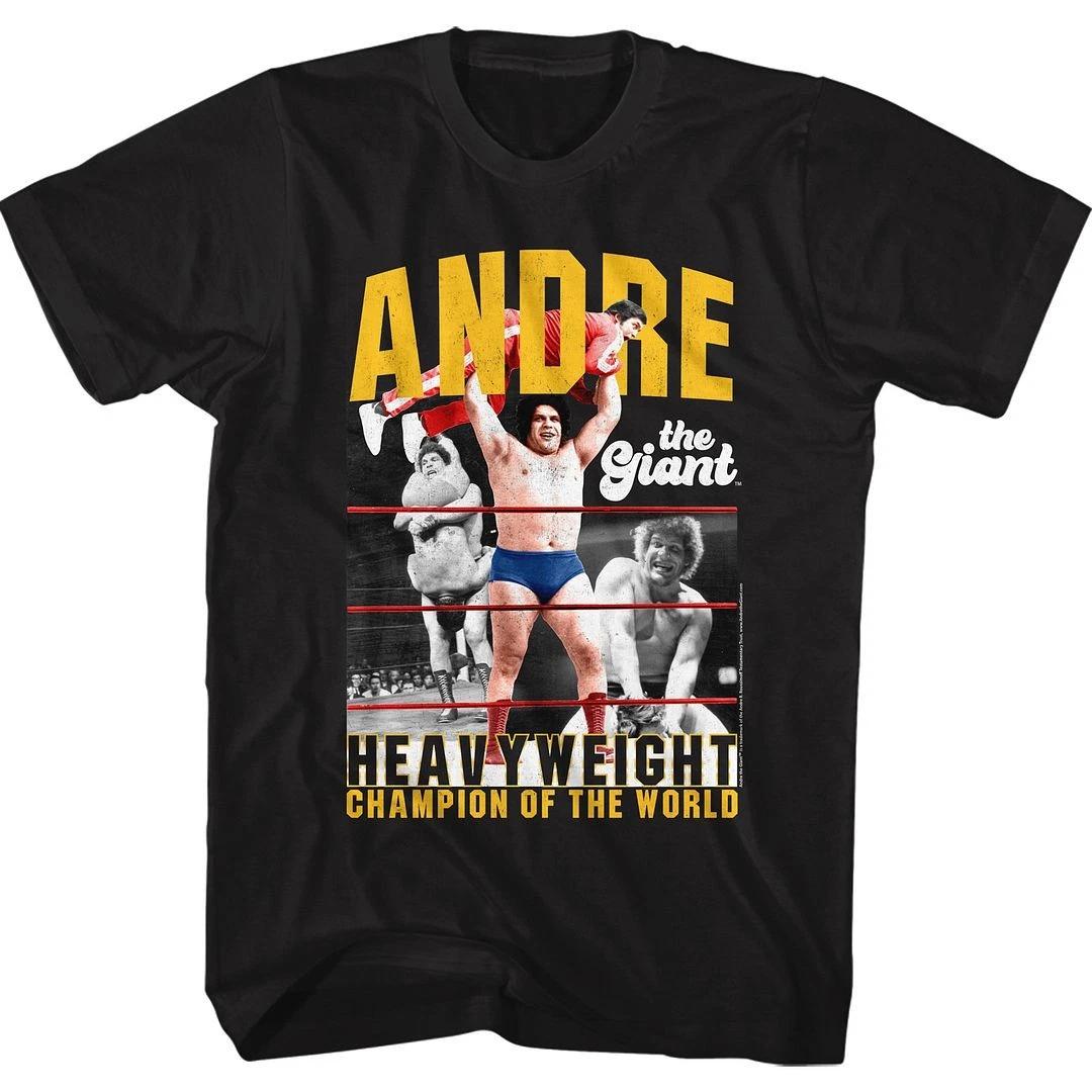 Andre The Giant Heavyweight Champ Black Icon Shirt 120