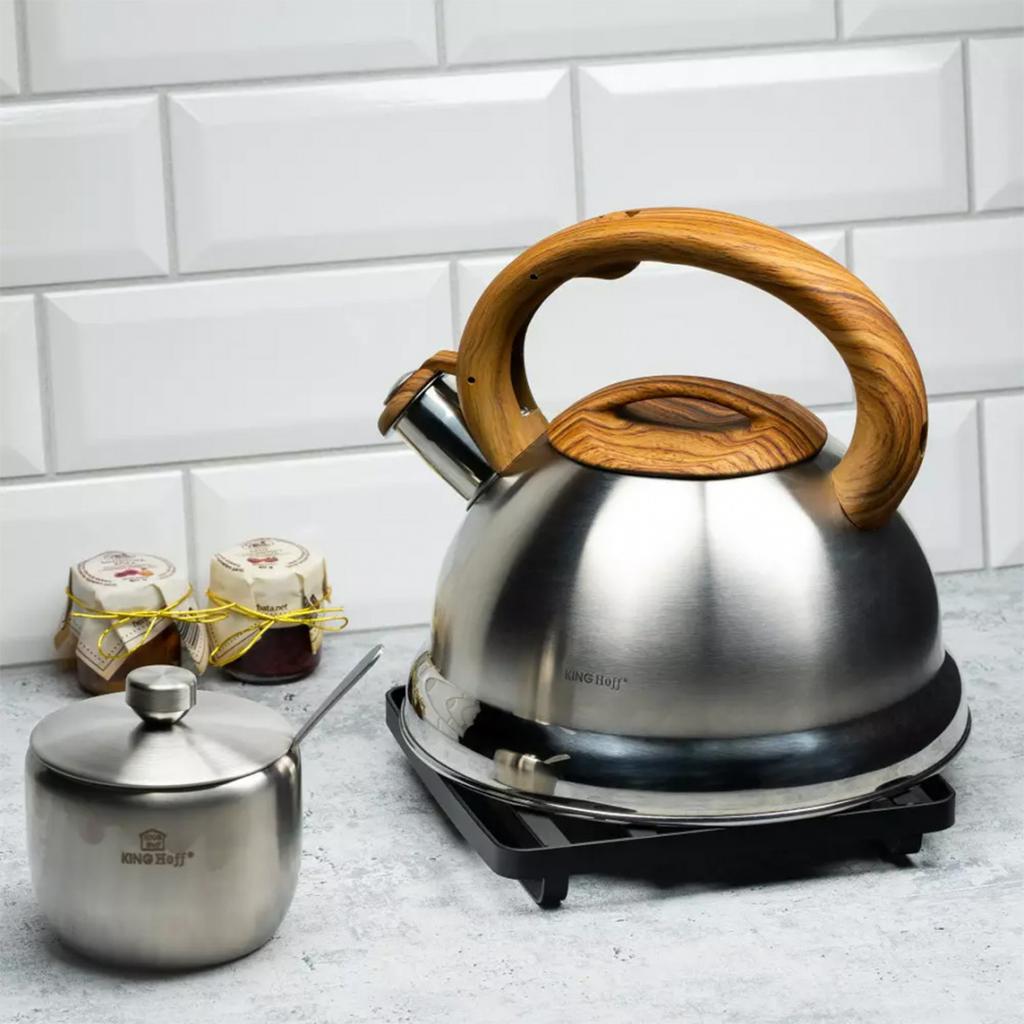 KINGHOFF KH-3336 3L KETTLE WITH WHISTLE