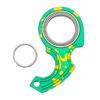 Metal Spinner Fidget Toy Stress Anxiety Relief Finger Flexibility Training Decompression Fingertip Spinning Top Toy Kids Teens Adults Birthday Gift