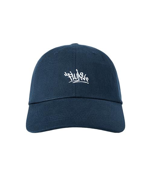 Peullukeu Slam Logo Embroidered Daily Ball Cap Navy Fcp113