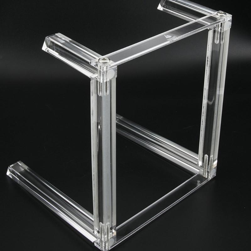 Vinyls Record Storage Stand Acrylic Vinyls Record Storage Holder Clear Organizers Holder for Single Gatefold Album