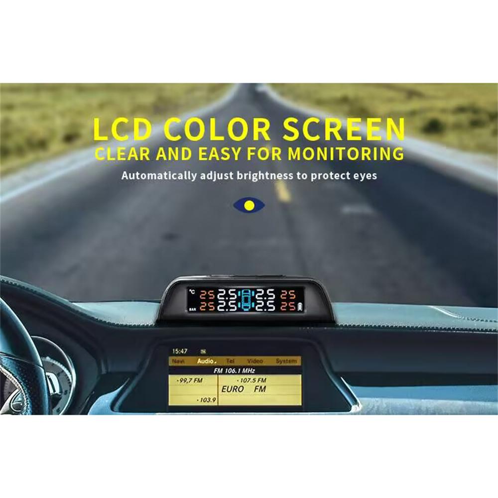 NEW Universal Tire Pressure Monitoring System TPMS For RV Trailer Repeater RV