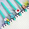 10Pcs Simple Medical Clothing Modeling Ballpoint Pen, Color Series Push Pen, Medical Theme Gift Pen Ballpoint Pen