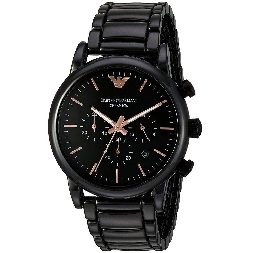 Emporio Armani Orologio da uomo cronografo Luigi Ceramica AR1509