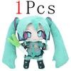 Cartoon 20cm Hatsune Miku Plush Doll Toy Anime sakura Miku snow Miku Character KawaiiSitting posture Fufu Kids Christmas Gift