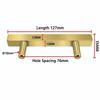 Stainless Steel Drawer Handles Gold Drawer Knobs Modern Cabinet Handles  for Cupboard Wardrobe