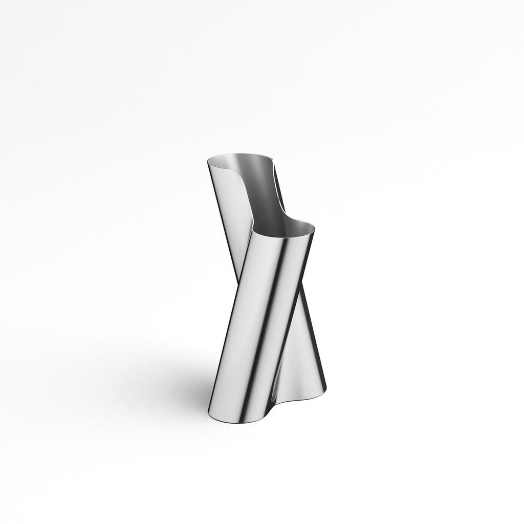 Georg Jensen LITUUS Vase, Metal, Silver, Width 17cm, Height 34cm, 10020639