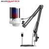 RGB USB Condenser Microphone ME6S: Live Streaming & Gaming Esports Mic