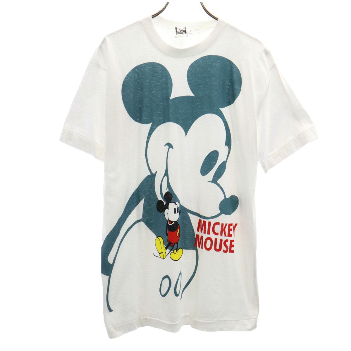 

MICKEY UNLIMITED Футболка с коротким рукавом F белая Мужская Б/У