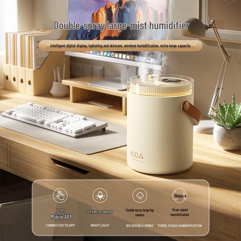 Kalaio Smart Dual-Nozzle USB Humidifier