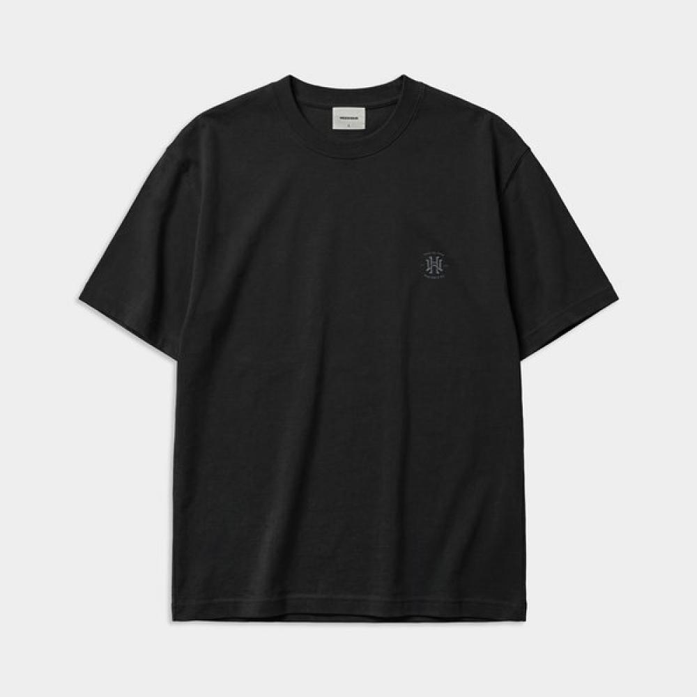 Weekhour Monogram Logo T shirT Black BLACK/S