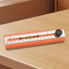 Woodworking Measuring Ruler Carpentry Tool Woodworking Ruler 360 Rotatable Head Handheld Gadget For Sheet Metal Processing Wood