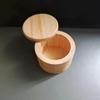 Kitchen Seasoning Bottle Convenience Tools Bamboo Salt Jar Kitchen Circular Bamboo Seasoning Box Spice Rack Accessories